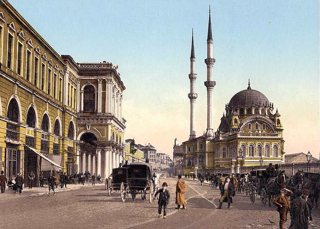 osmanli-eski-fotograf-faytonlar-cadde-cami Kadersel Değişimin Mantığı